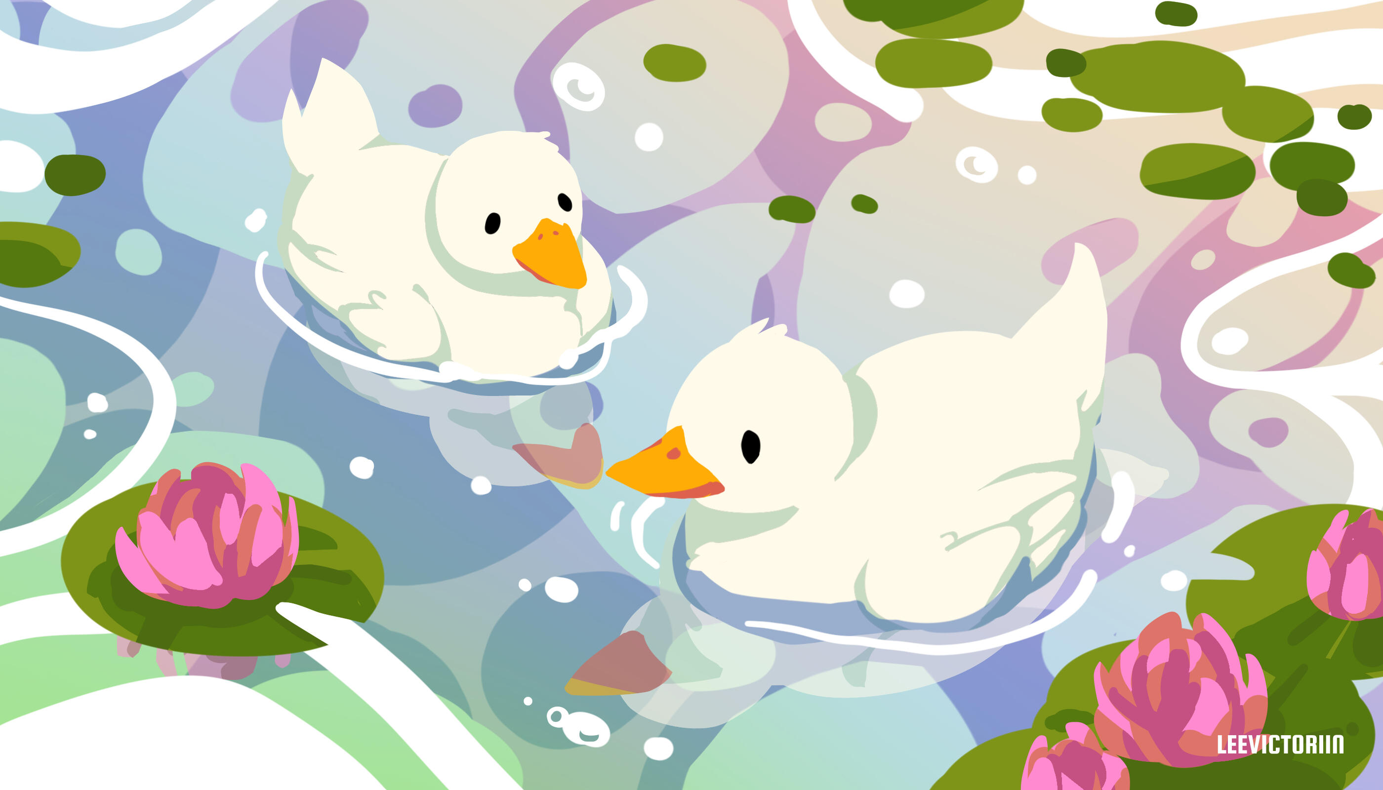 Spring Ducks Spring Ducks