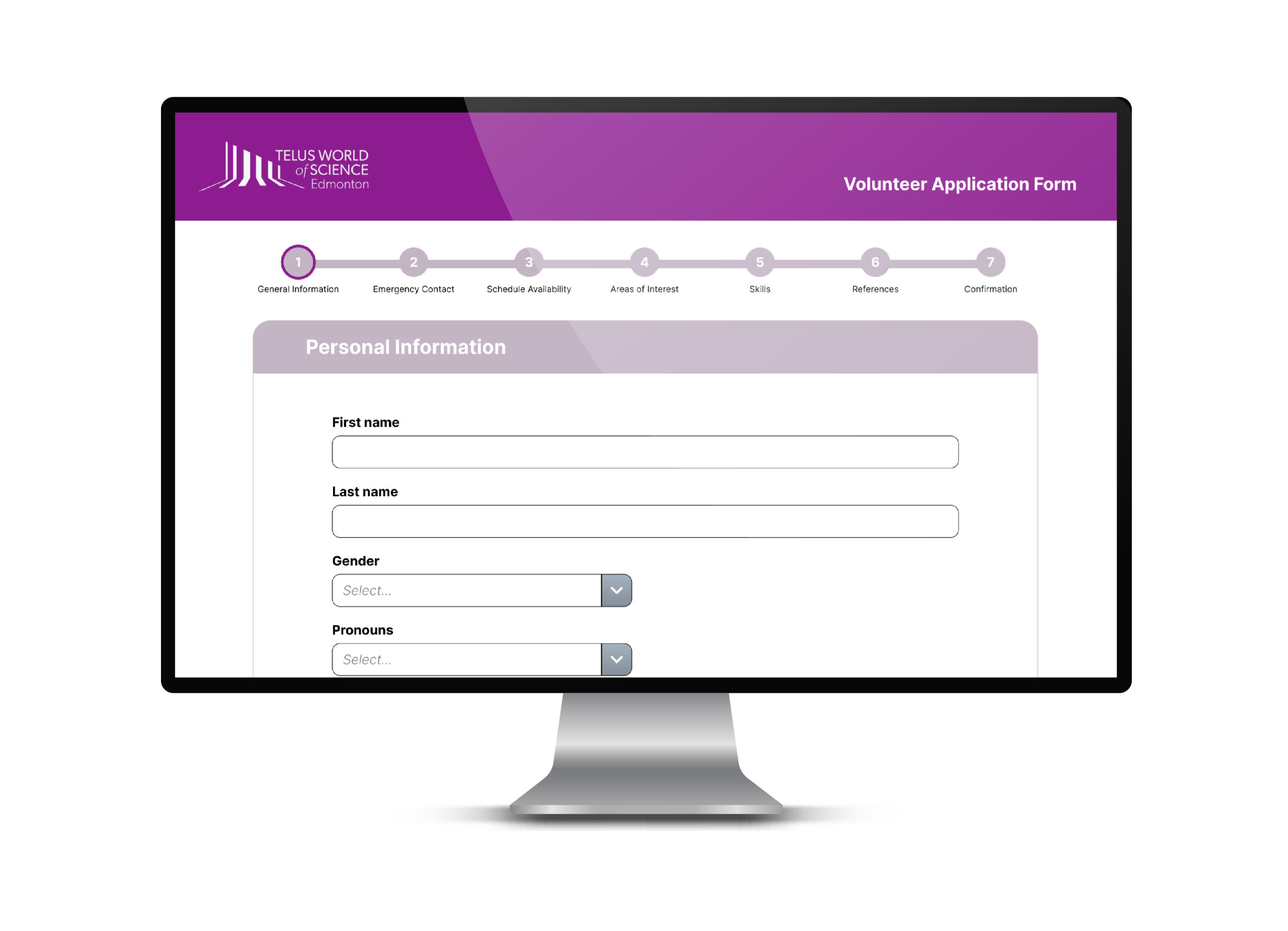2025 - Interaction Redesign: TWOSE Volunteer Form